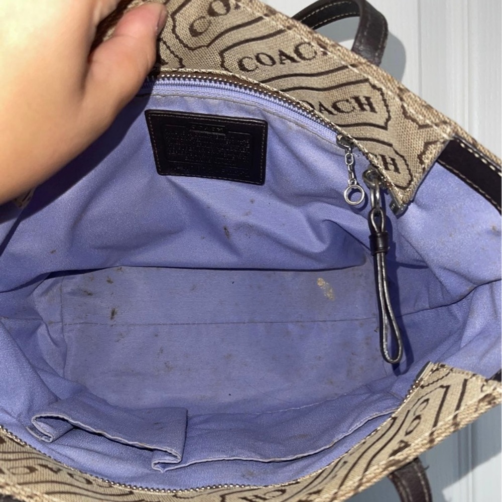 Brown Coach Shoulder Bag - Picture 4 of 4
